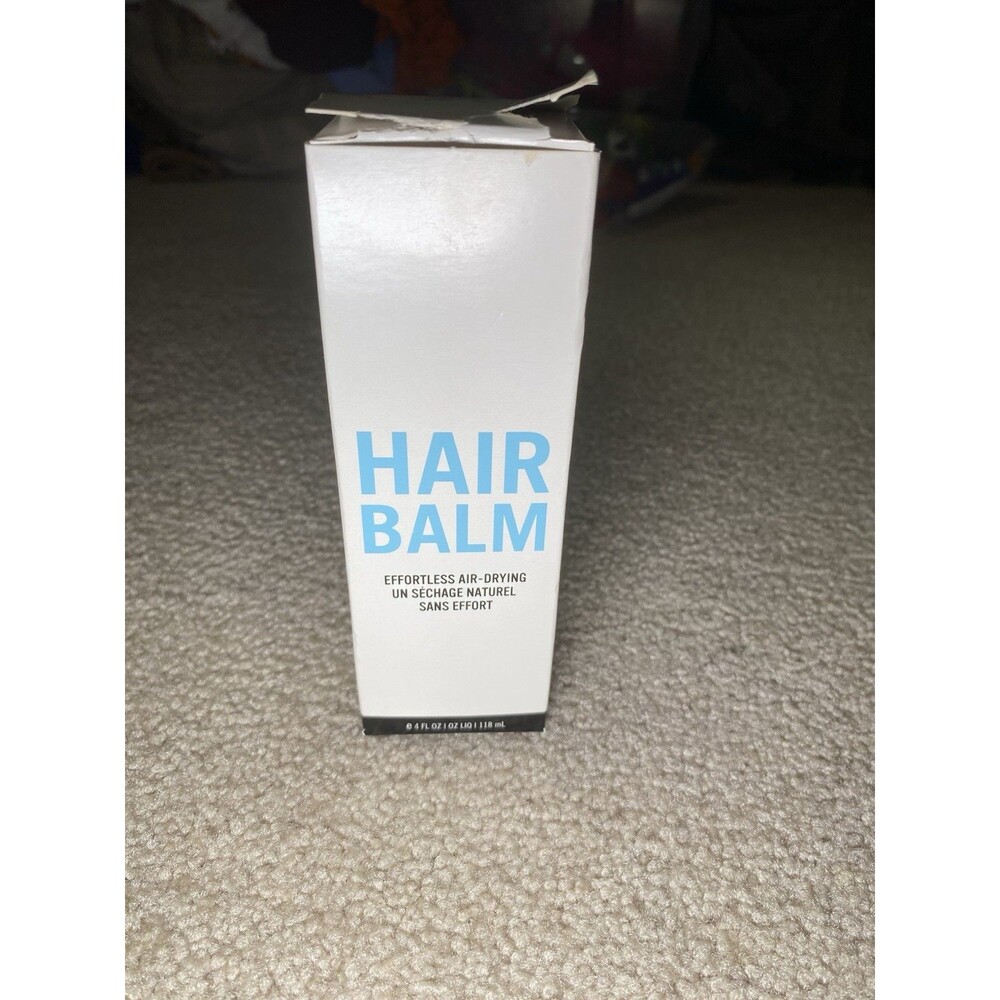 Hairstory Hair Balm Effortless Air-Drying Leave-In Frizz Control 4 oz New